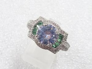 クリスタル　指輪(16.5号)